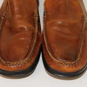 Cole Haan | Shoes | Cole Haan Brown Leather Slip On Loafers  display picture 3